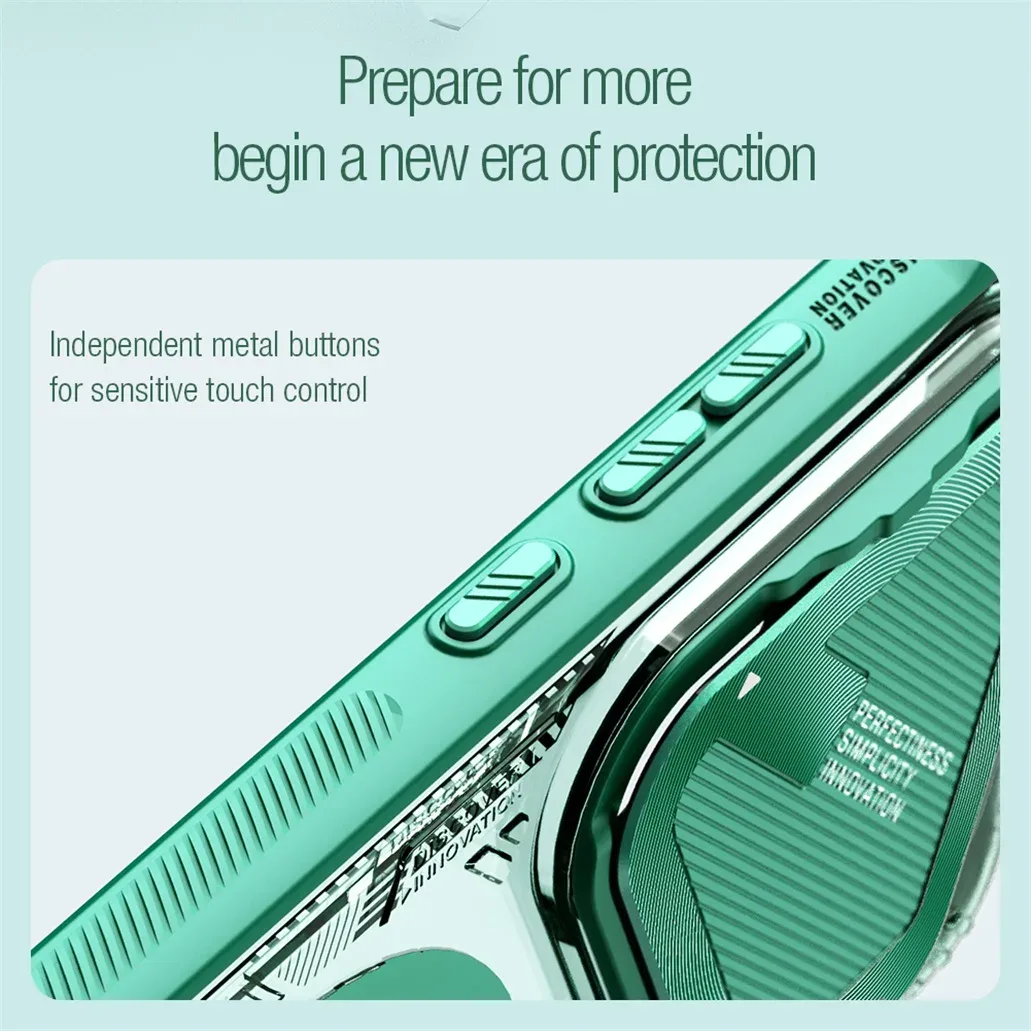 MagSafe Case For Huawei Pura 70 Pro / Pura70 Pro+ Plus NILLKIN Iceblade Prop Clear Magnetic Case Flip-style Holder Camera Cover