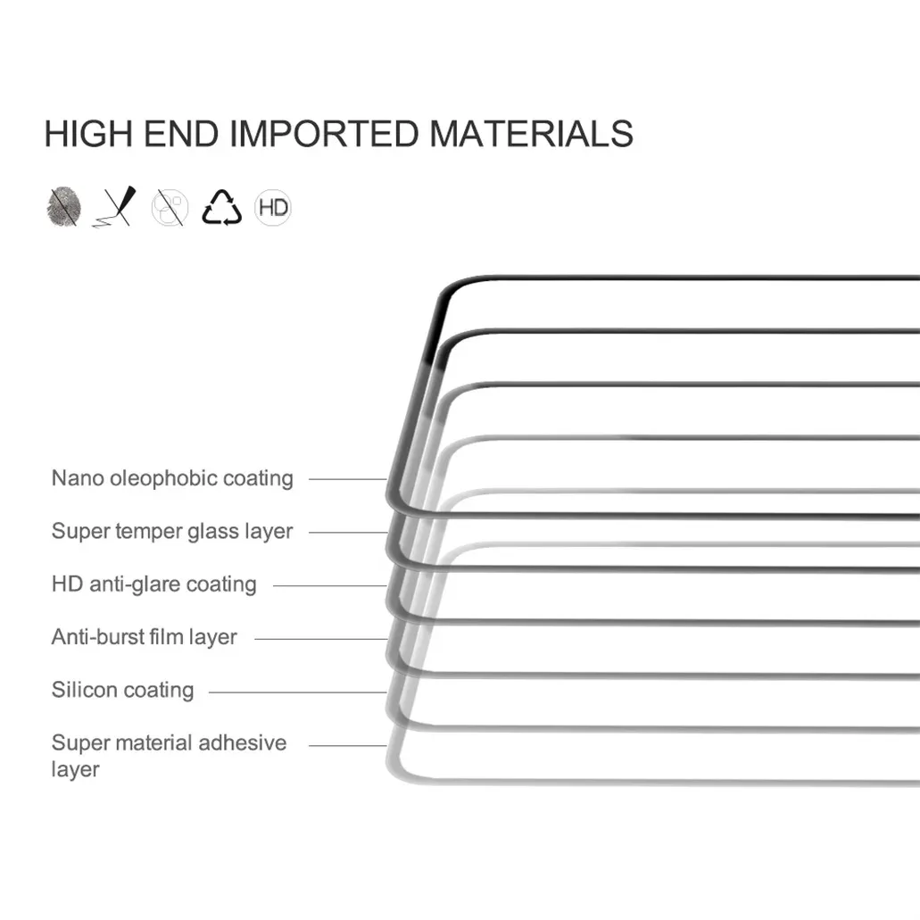 Nillkin For OPPO Find N5 Tempered Glass Outer Screen Front Film Amazing CP+PRO Anti-Explosion Screen Protector For OPPO Find N5