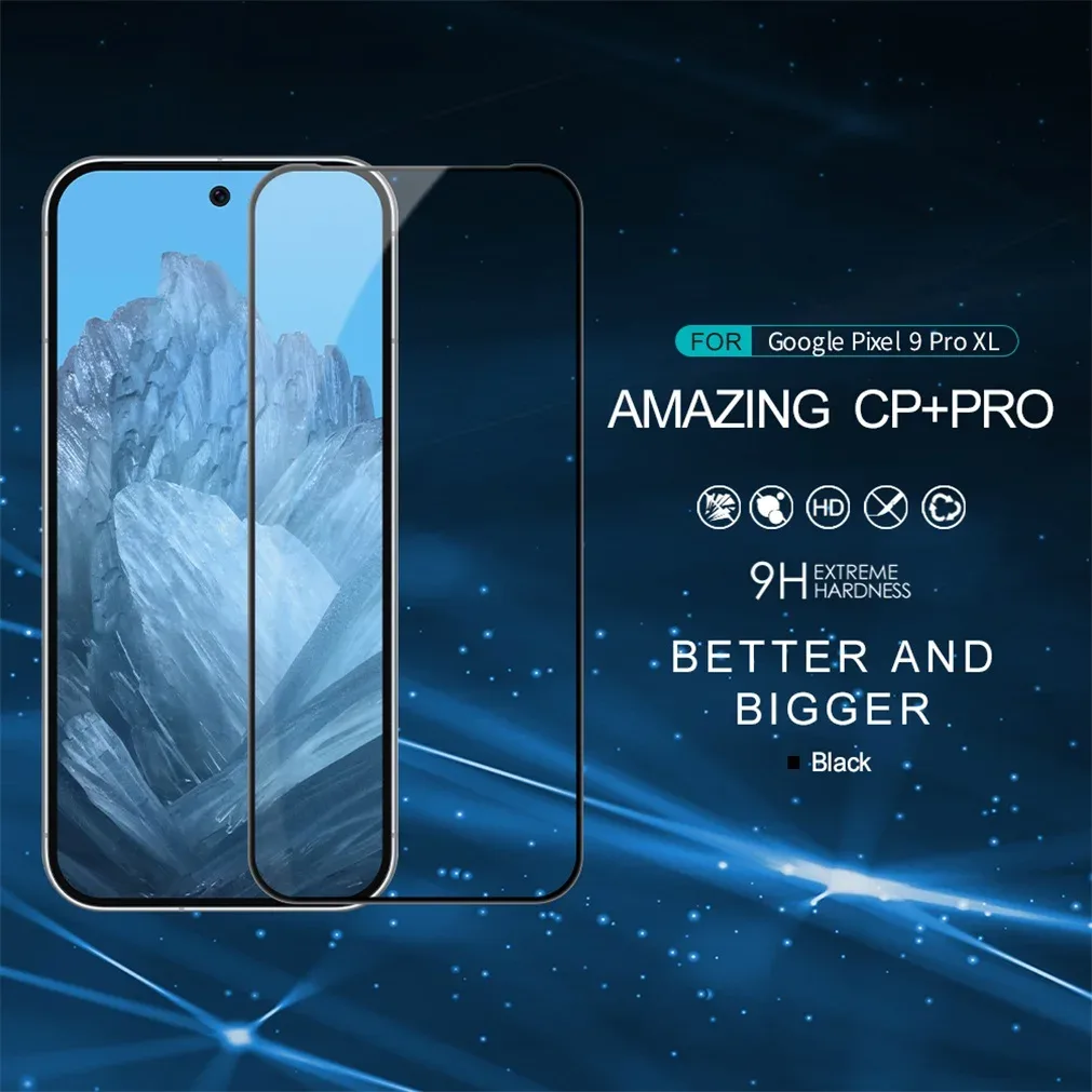 Nillkin For Google Pixel 9 Pro /Pro XL Tempered Glass Amazing CP+PRO Anti-Explosion Full Glue Fully Screen Protector For Pixel9