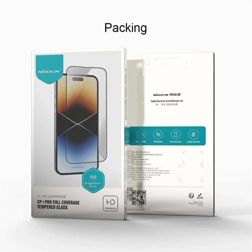 Nillkin For Google Pixel 9 Pro /Pro XL Tempered Glass Amazing CP+PRO Anti-Explosion Full Glue Fully Screen Protector For Pixel9