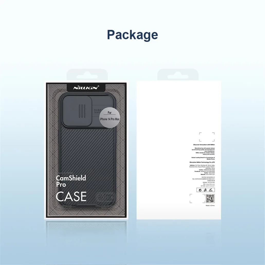 For iPhone 14 Pro Max Magnetic Case NILLKIN CamShield Pro For iPhone14 For MagSafe Slide Camera Cover For iPhone 14 Pro /14 Plus