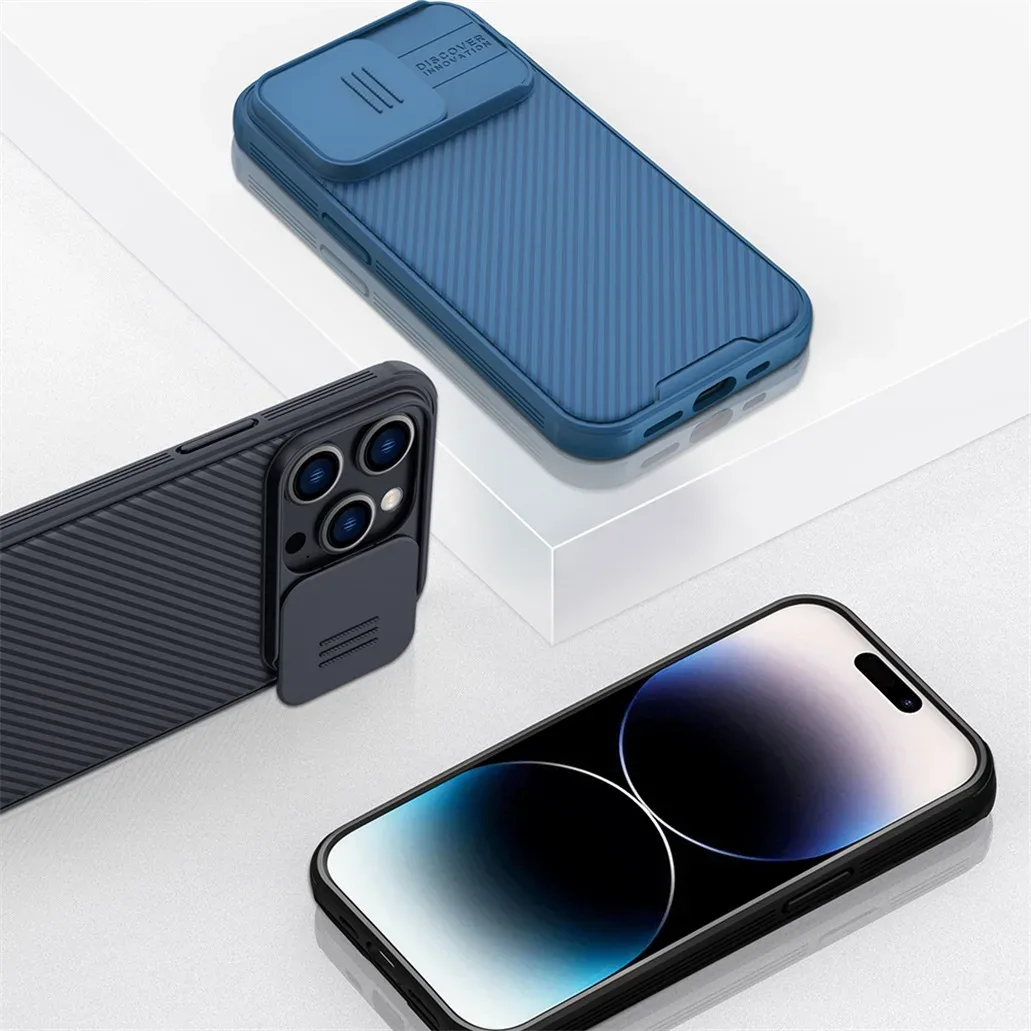 For iPhone 14 Pro Max Magnetic Case NILLKIN CamShield Pro For iPhone14 For MagSafe Slide Camera Cover For iPhone 14 Pro /14 Plus