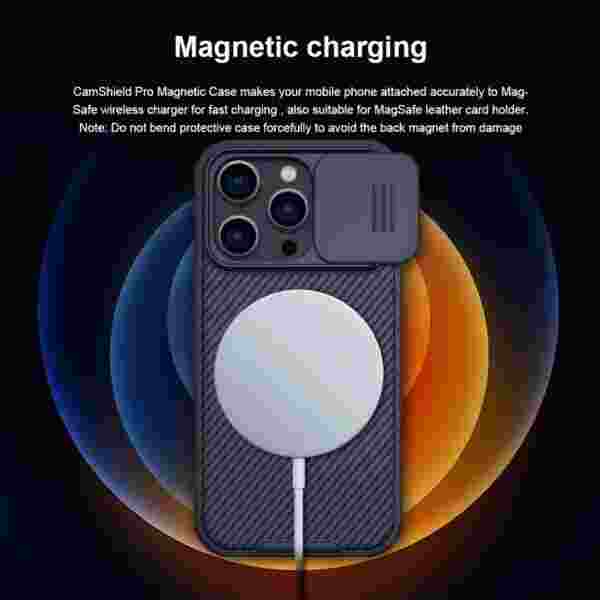 Чехол Nillkin Camshield Pro для iPhone 14, iPhone 14 Plus, iPhone 14 Pro, iPhone 14 Pro Max (MagSafe) — изображение 2