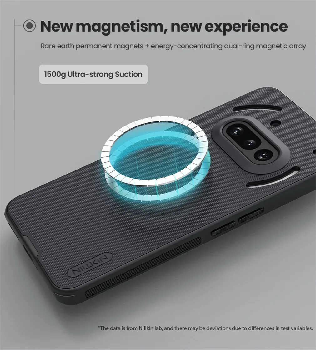 For Nothing Phone 3a Pro MagSafe Case Nillkin Frosted Shield Pro Magnetic Case Shockproof Luxury Back Cover For Nothing Phone 3a