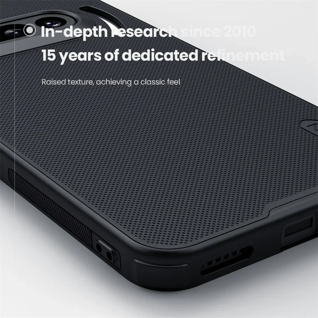 For Nothing Phone 3a Pro MagSafe Case Nillkin Frosted Shield Pro Magnetic Case Shockproof Luxury Back Cover For Nothing Phone 3a