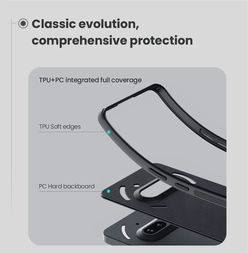 For Nothing Phone 3a Pro MagSafe Case Nillkin Frosted Shield Pro Magnetic Case Shockproof Luxury Back Cover For Nothing Phone 3a