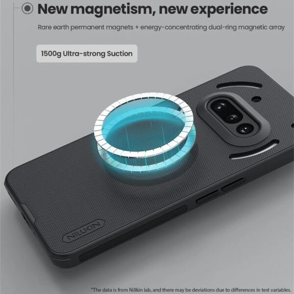 Чехол Nillkin Super Frosted Shield Pro Magnetic для Nothing Phone 3a, Nothing Phone 3a Pro — изображение 3