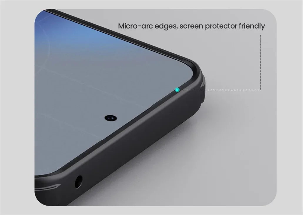 For Nothing Phone 3a Pro Case Nillkin Frosted Shield Pro Soft Edges Hard Shell Shockproof Ultra-thin Cover For Nothing Phone 3a