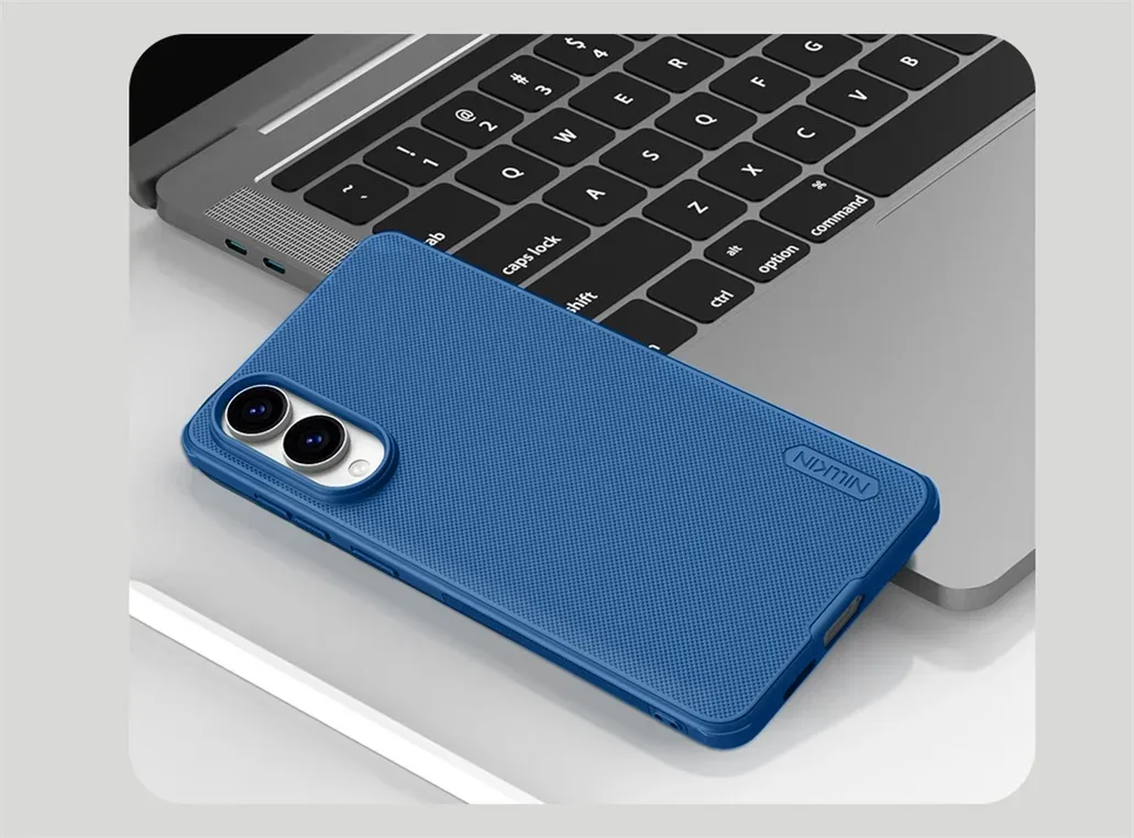 For Samsung Galaxy S25 Edge Case Nillkin Frosted Shield Pro Soft Edges Hard Shell Shockproof Ultra-thin Cover For SAM S25 Edge