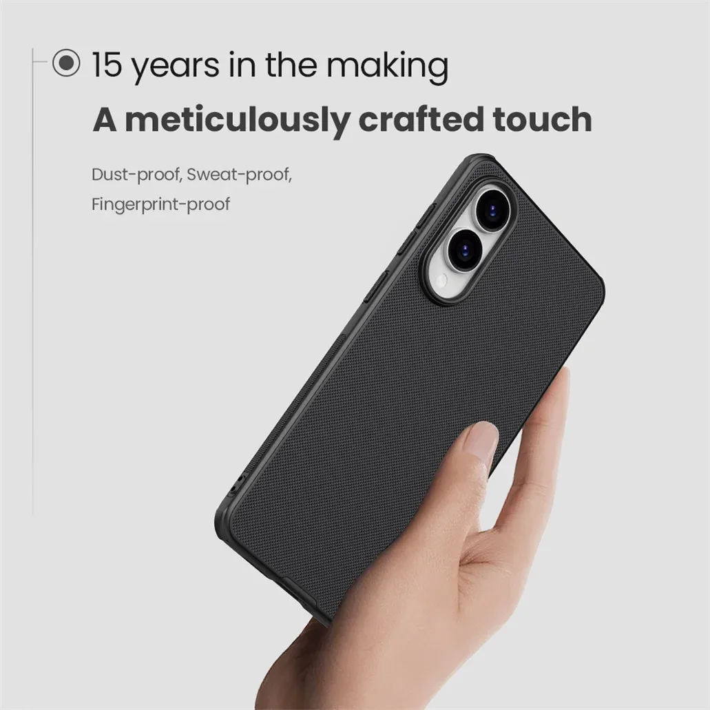 For Samsung Galaxy S25 Edge Case Nillkin Frosted Shield Pro Soft Edges Hard Shell Shockproof Ultra-thin Cover For SAM S25 Edge