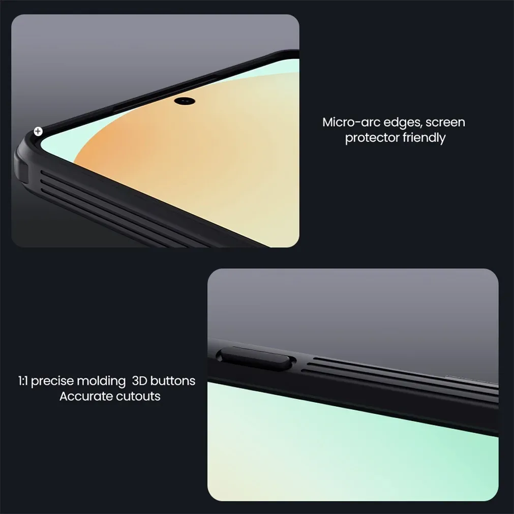 For Samsung Galaxy S25 Edge Case NILLKIN CamShield Pro Shockproof Privacy Protection Slide Camera Cover For Samsung S25 Edge