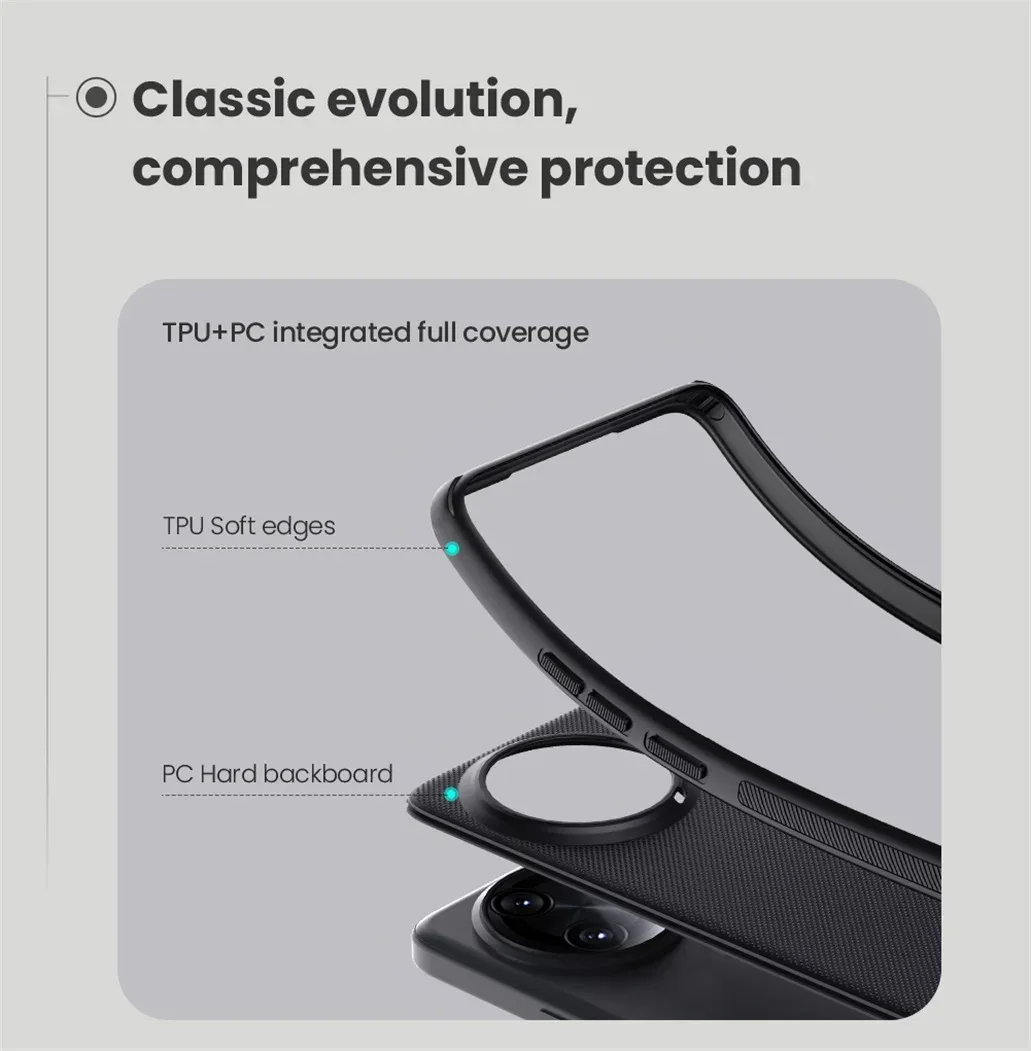 For Xiaomi Poco F7 Pro / F7 Ultra Case Nillkin Frosted Shield Pro Soft Edges Ultra-thin Back Cover For Xiaomi Redmi K80/K80 Pro