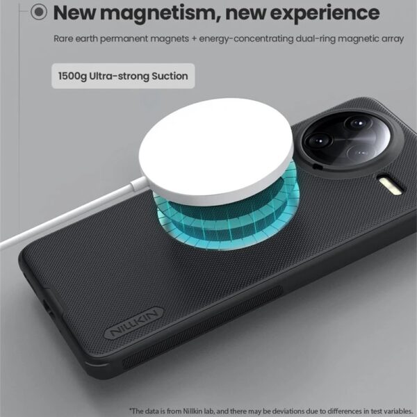 Чехол Nillkin Super Frosted Shield Pro Magnetic для Xiaomi Poco F7 Pro, Poco F7 Ultra, Redmi K80, Redmi K80 Pro (MagSafe) — изображение 4