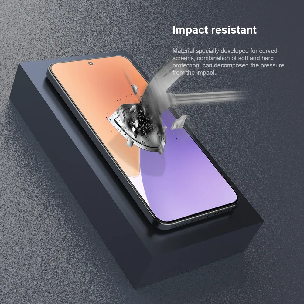 Nillkin Screen Protector 2Pcs For Xiaomi 15 Ultra Soft Film For Curved Screen Impact Resistant Curved Film For Xiaomi Mi 15Ultra