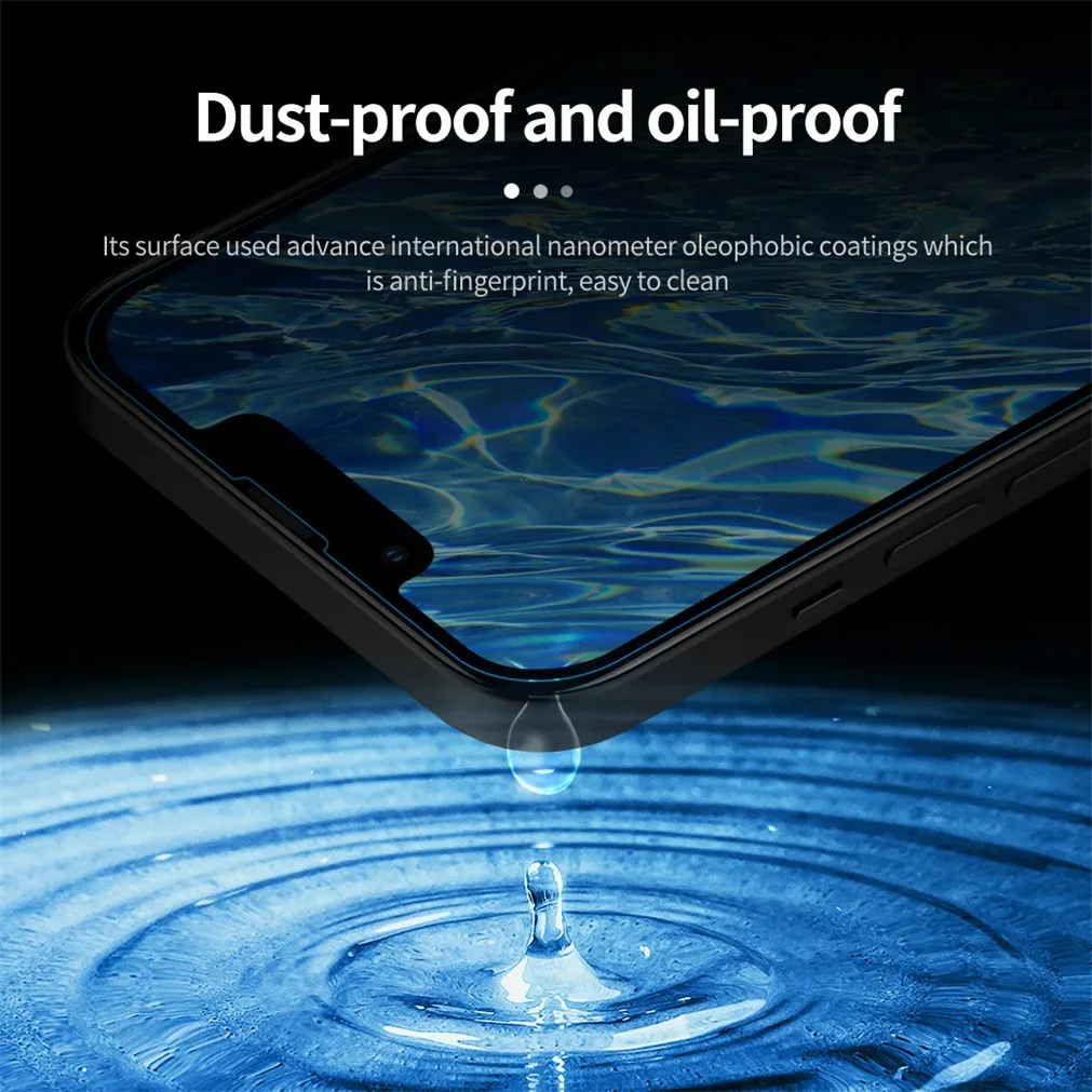 Nillkin For iPhone 16e / 14 / 13 / 13 PRO Tempered Glass Amazing H+PRO Anti-Explosion 2.5D 0.2mm Screen Protector For iPhone 16e