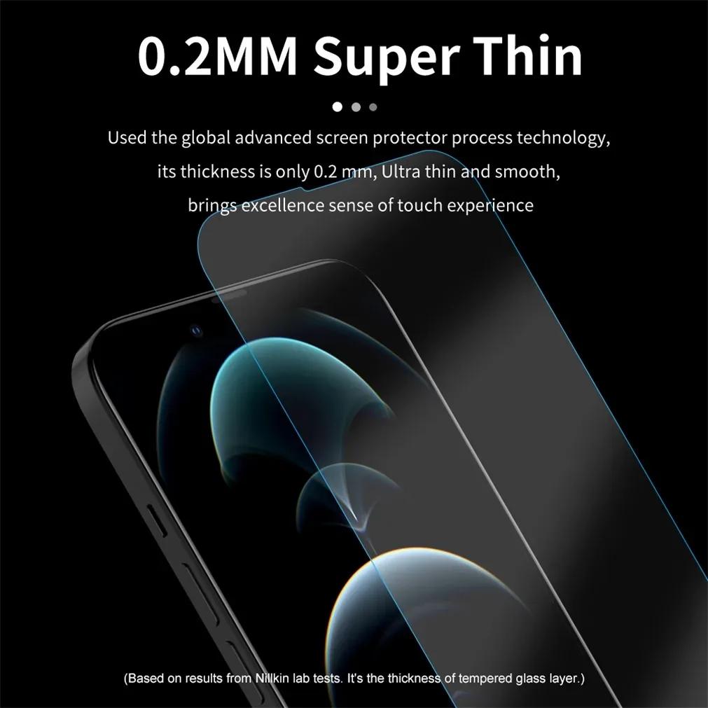 Nillkin For iPhone 16e / 14 / 13 / 13 PRO Tempered Glass Amazing H+PRO Anti-Explosion 2.5D 0.2mm Screen Protector For iPhone 16e