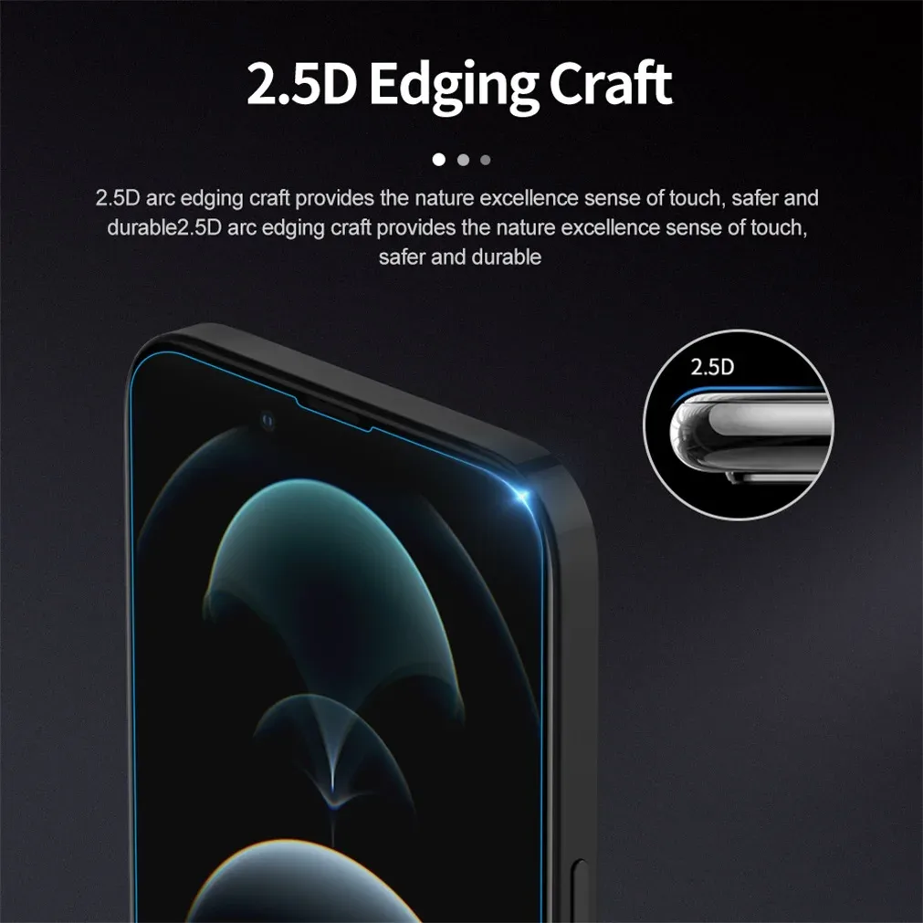 Nillkin For iPhone 16e / 14 / 13 / 13 PRO Tempered Glass Amazing H+PRO Anti-Explosion 2.5D 0.2mm Screen Protector For iPhone 16e