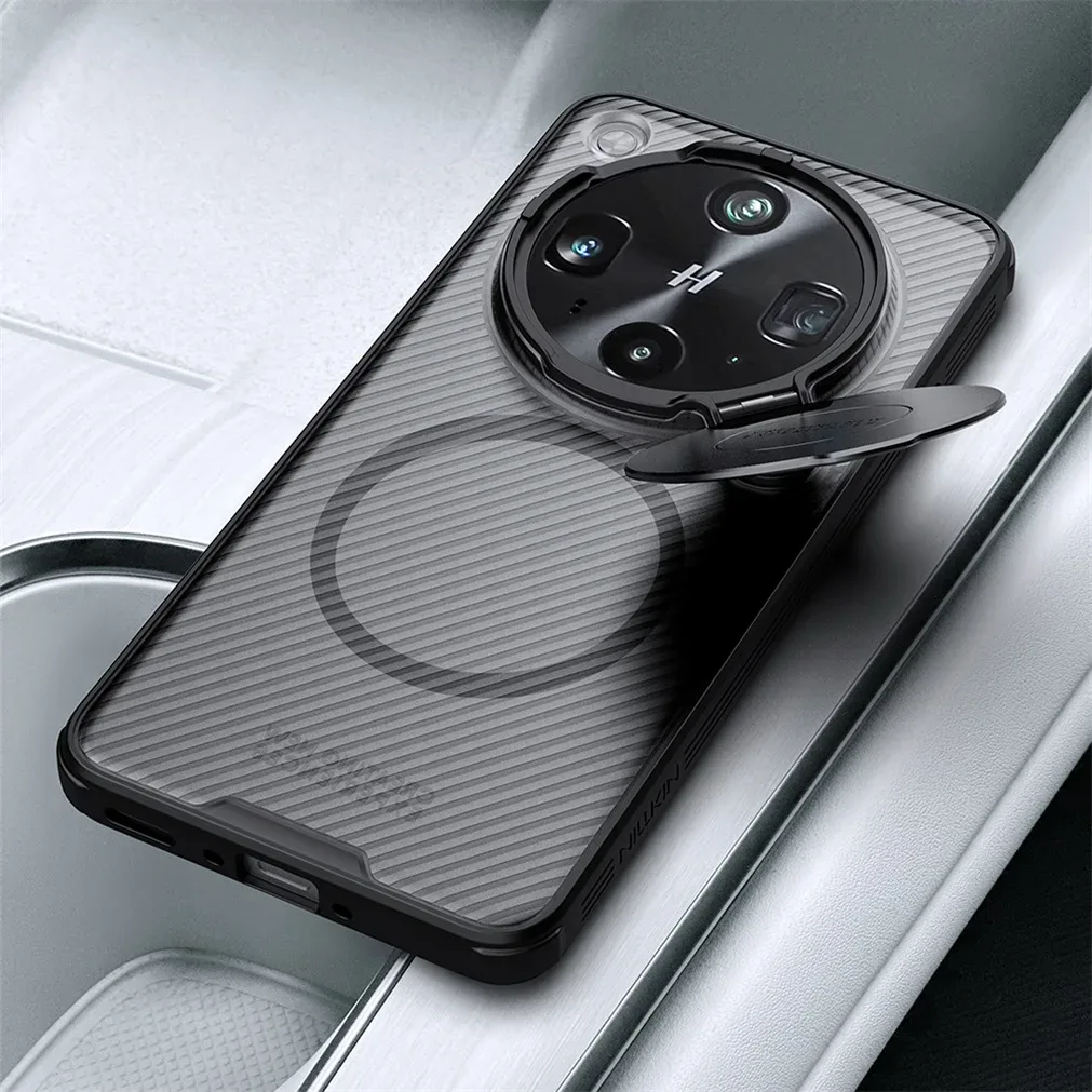 For OPPO Find X8 Ultra MagSafe Case NILLKIN CamShield Prop Magnetic Wireless Charging Phone Holder Camera Cover For Find X8Ultra