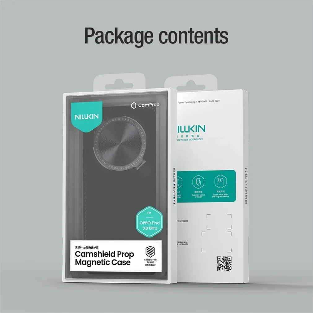For OPPO Find X8 Ultra MagSafe Case NILLKIN CamShield Prop Magnetic Wireless Charging Phone Holder Camera Cover For Find X8Ultra