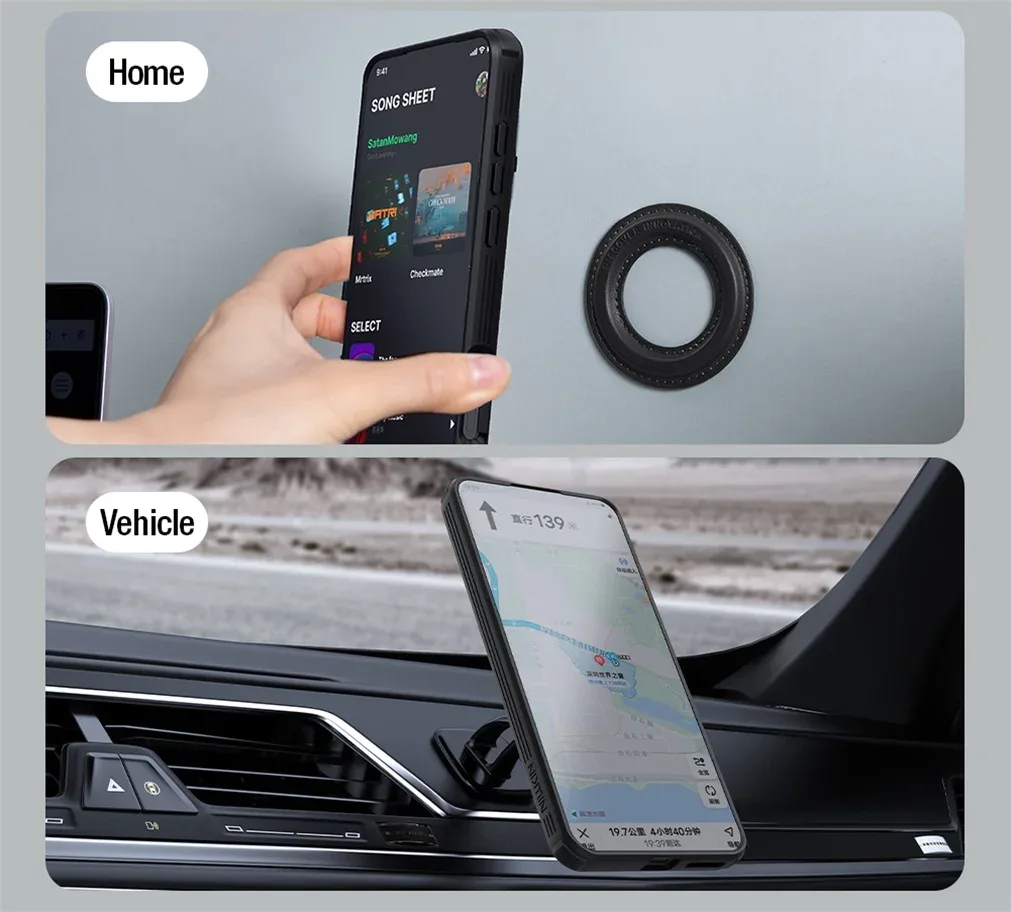 For OPPO Find X8 Ultra MagSafe Case NILLKIN CamShield Prop Magnetic Wireless Charging Phone Holder Camera Cover For Find X8Ultra