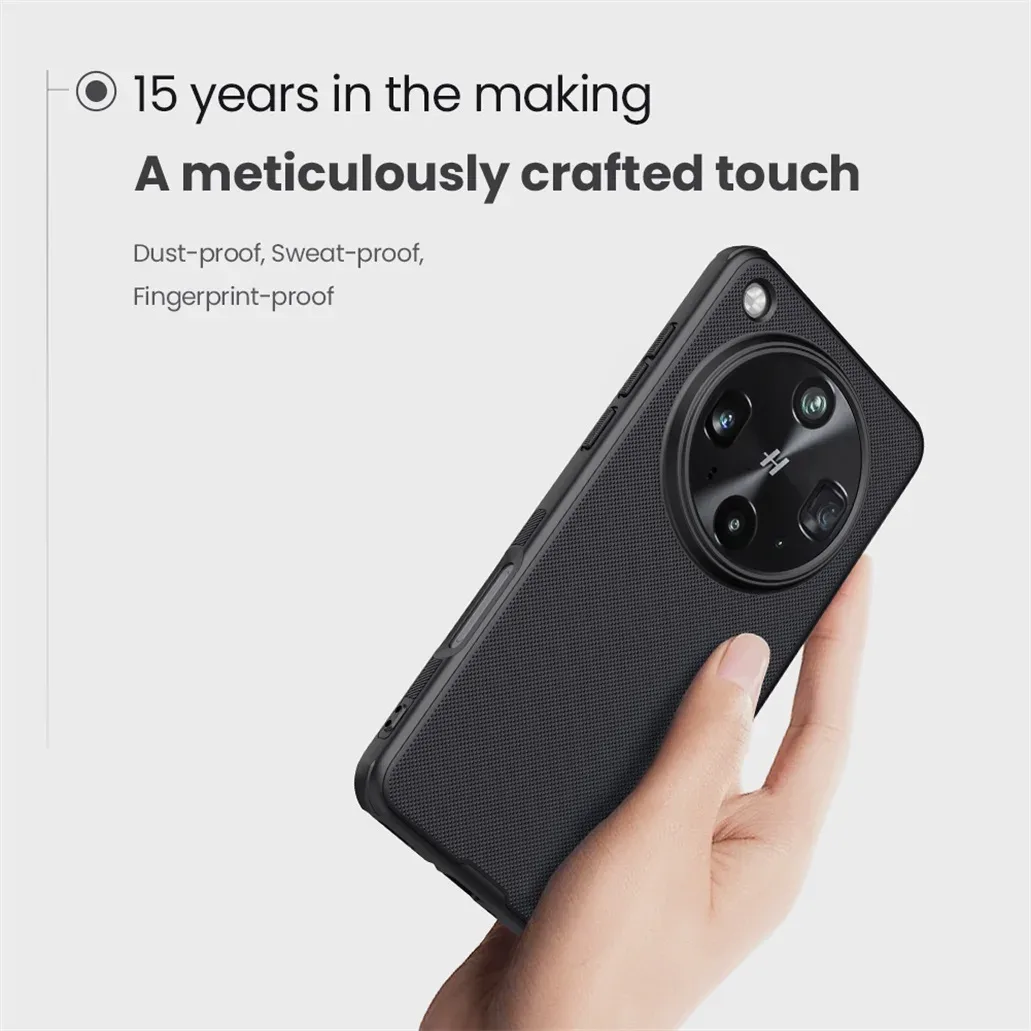 For OPPO Find X8 Ultra Case Nillkin Frosted Shield Pro Soft Edges Hard Shell Shockproof Ultra-thin Back Cover For Find X8 Ultra