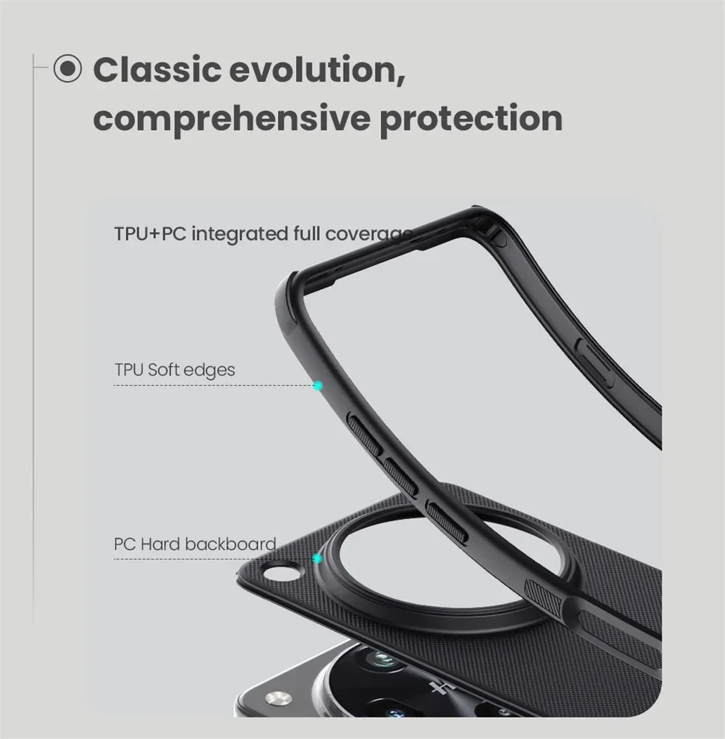 For OPPO Find X8 Ultra Case Nillkin Frosted Shield Pro Soft Edges Hard Shell Shockproof Ultra-thin Back Cover For Find X8 Ultra