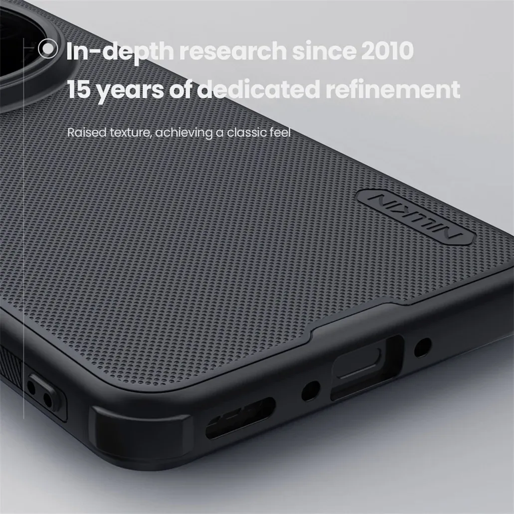 For OPPO Find X8 Ultra Case Nillkin Frosted Shield Pro Soft Edges Hard Shell Shockproof Ultra-thin Back Cover For Find X8 Ultra