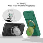 Магнитное крепление Nillkin Dual-Magnet Grip с кольцом и подставкой для смартфона