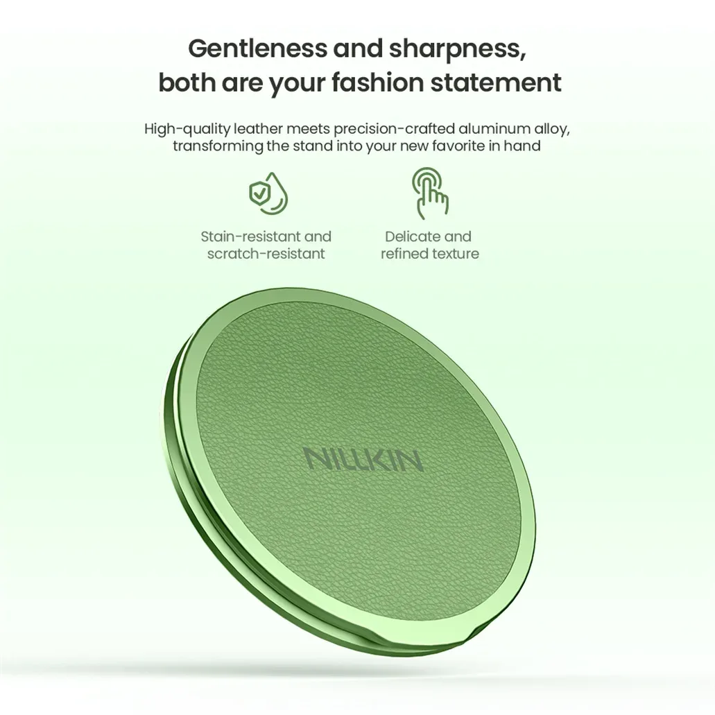 Nillkin Dual-Magnet Grip Phone Holder MagSafe Portable Folding Stand Ultra-thin Multi-angle Adjustable Dual-Sided Magnetic Ring