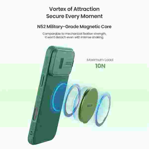 Магнитное крепление для смартфона Nillkin Dual-Magnet Grip с кольцом и подставкой — изображение 5