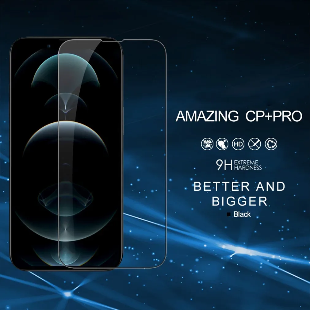 Nillkin Screen Protector For iPhone 16e CP+PRO Anti-Explosion Oil Repellent Coating Full Coverage For iPhone 16e Tempered Glass