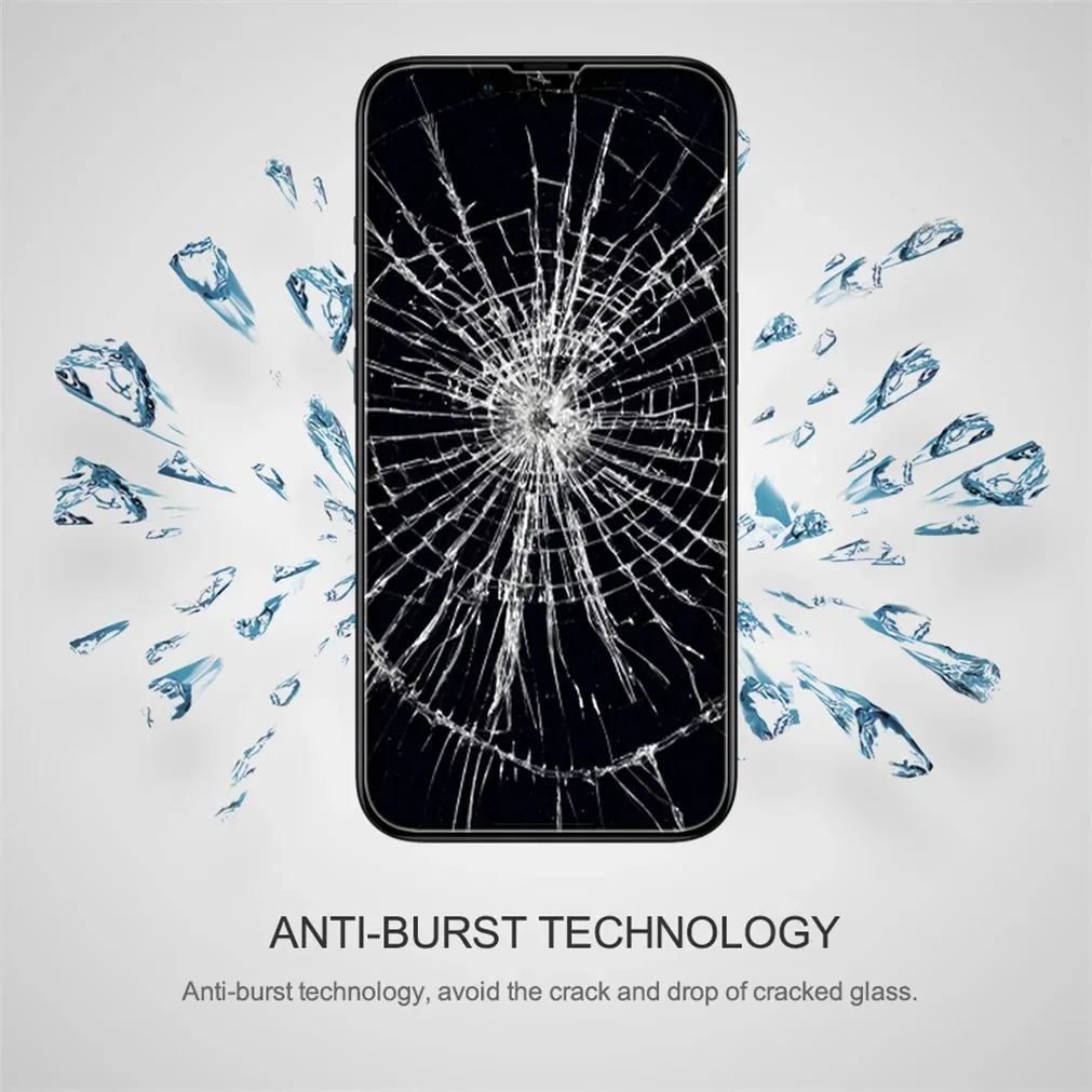 Nillkin Screen Protector For iPhone 16e CP+PRO Anti-Explosion Oil Repellent Coating Full Coverage For iPhone 16e Tempered Glass