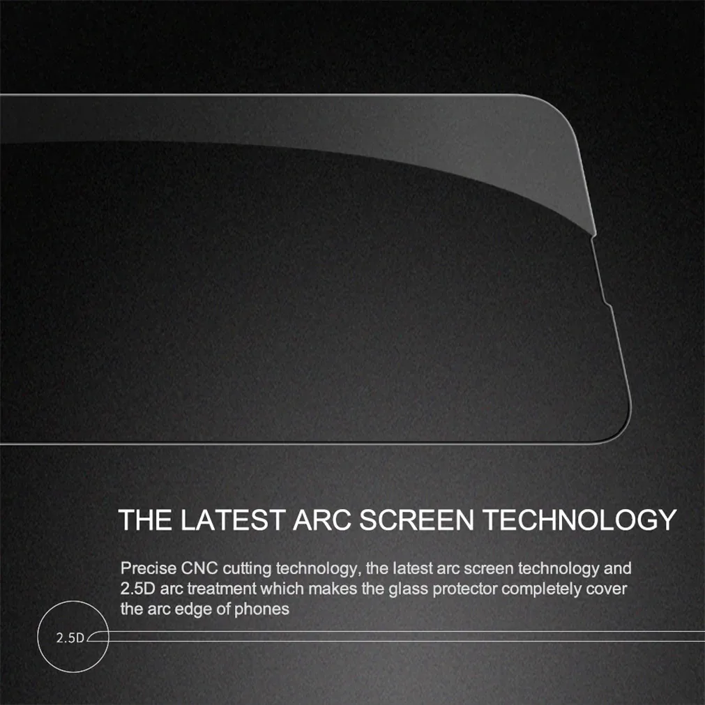 Nillkin Screen Protector For iPhone 16e CP+PRO Anti-Explosion Oil Repellent Coating Full Coverage For iPhone 16e Tempered Glass