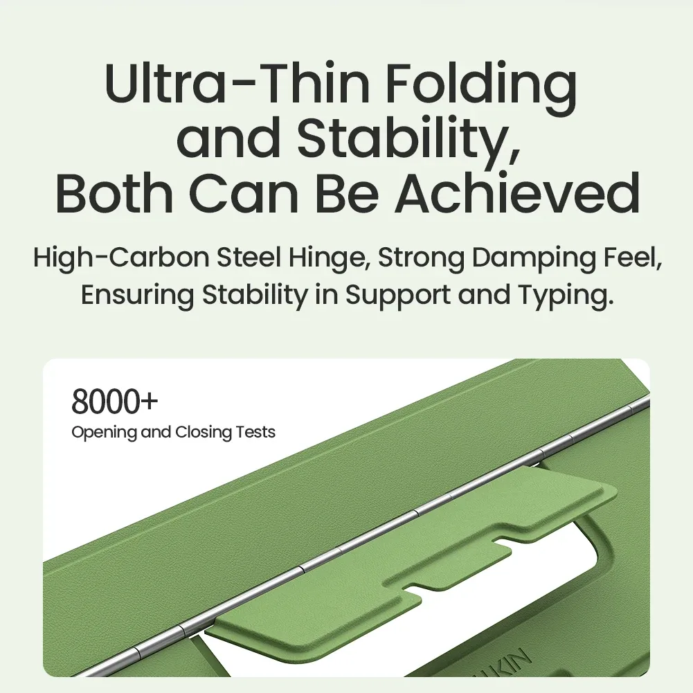 Nillkin DualWing Adhesive Laptop Stand Universal Portable Leather Stand Ultra-thin Heat Release Multi-angle Adjustable