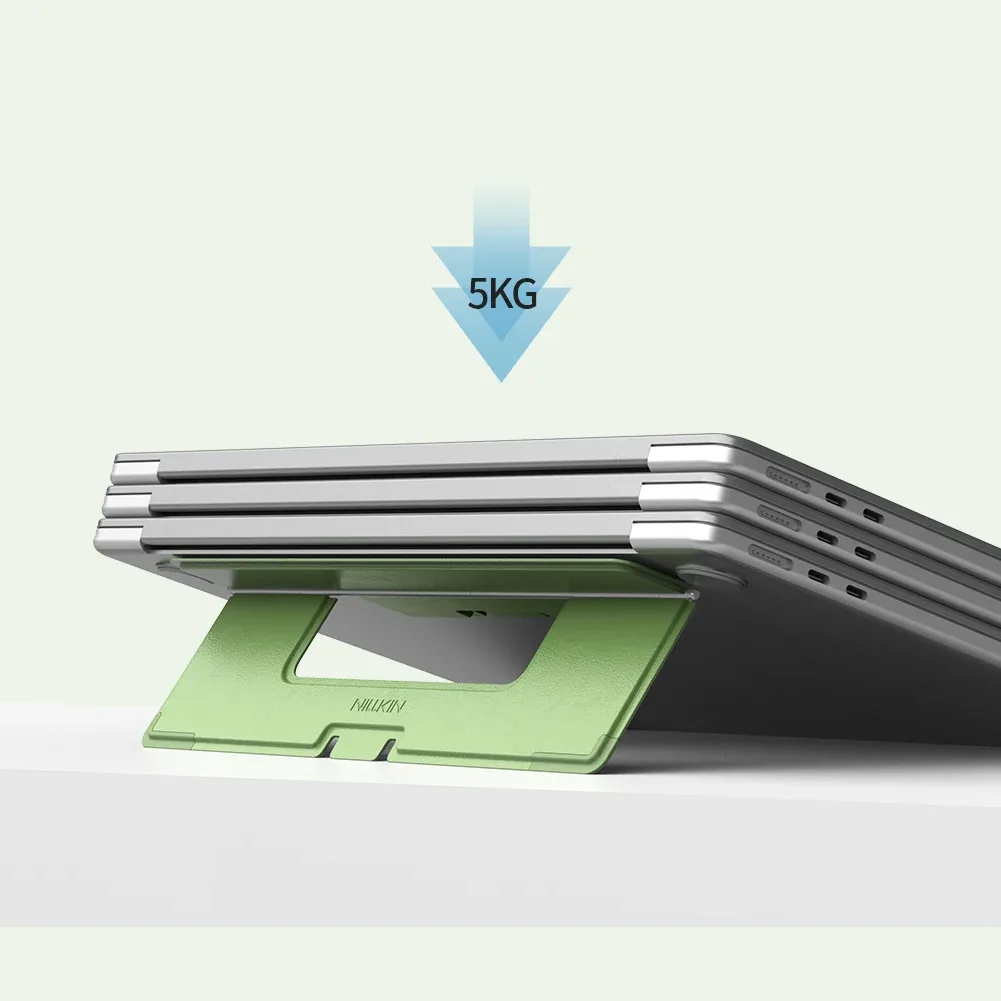 Nillkin DualWing Adhesive Laptop Stand Universal Portable Leather Stand Ultra-thin Heat Release Multi-angle Adjustable