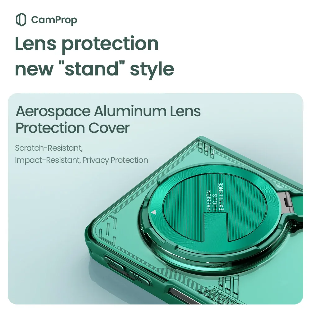 For OPPO Find N5 Transparent Case NILLKIN Iceblade Fold Shockproof Camera Protective Cover For OPPO Find N5 With Metal Stand