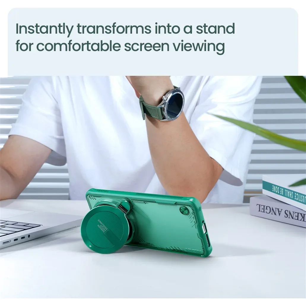 For Xiaomi 15 Ultra Case NILLKIN Iceblade Prop Transparent Eco-friendly Material Phone Holder Camera Cover For Xiaomi 15 Ultra