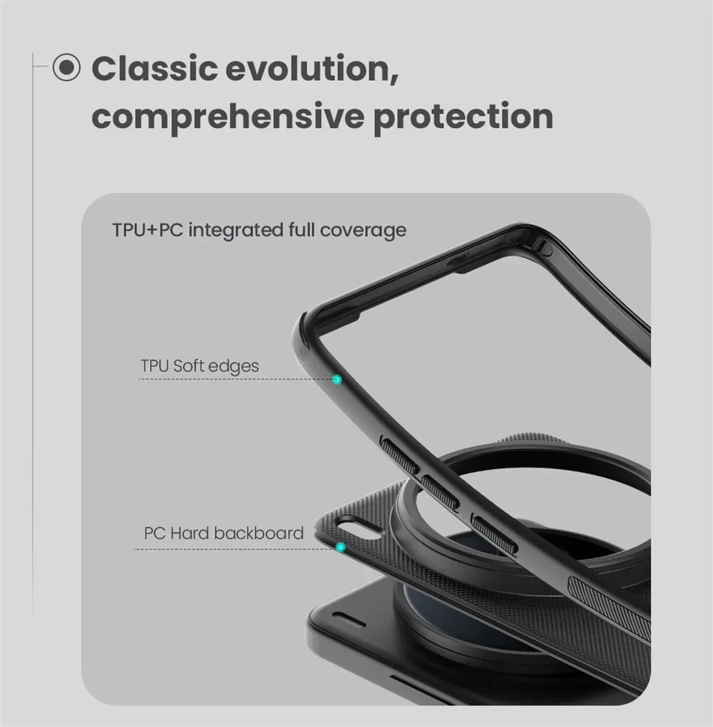 For Vivo X200 Ultra MagSafe Case Nillkin Frosted Shield Pro Magnetic Charging Case Soft Edges Back Cover For Vivo X200 Ultra