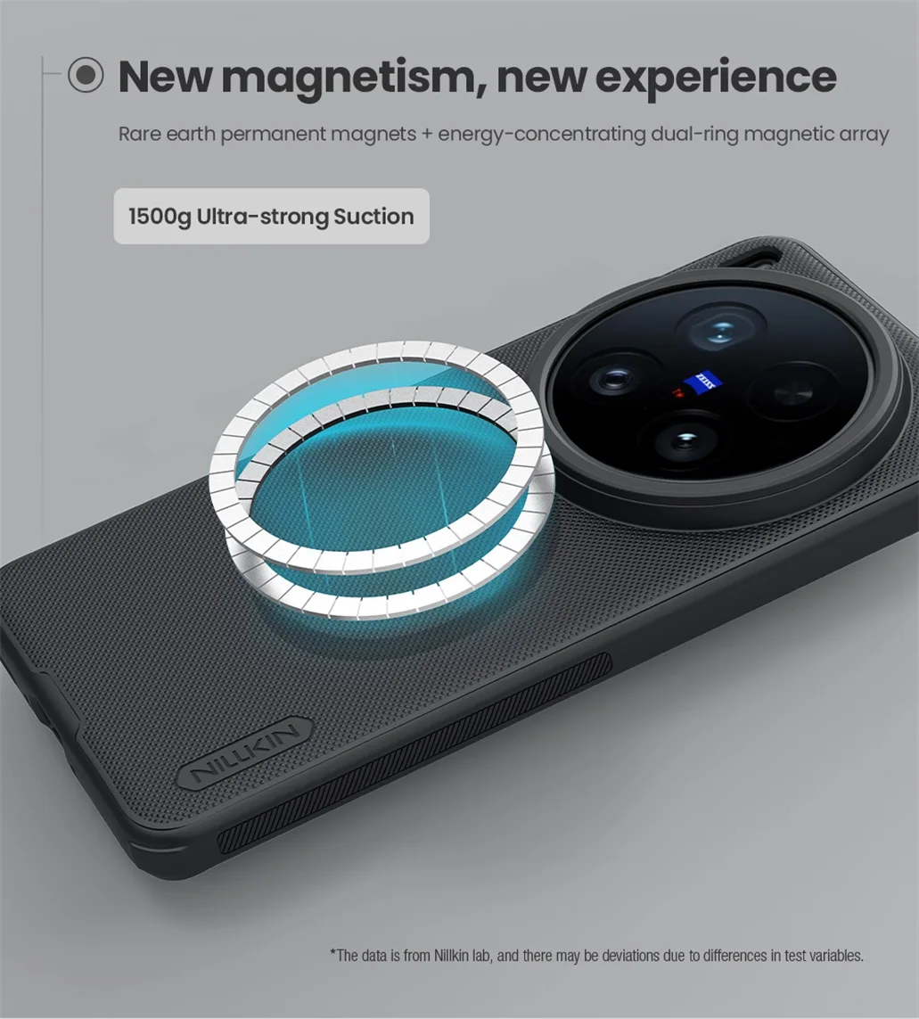 Чехол Nillkin Super Frosted Shield Pro Magnetic для Vivo X200 Ultra (MagSafe)