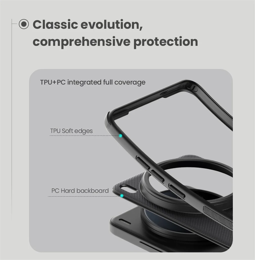 Чехол Nillkin Super Frosted Shield Pro Magnetic для Vivo X200 Ultra (MagSafe)