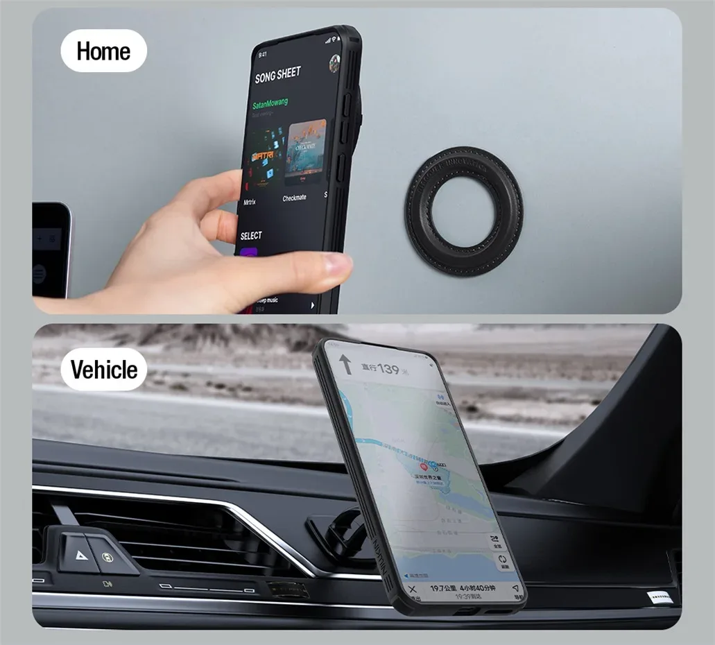Чехол Nillkin Camshield Prop Magnetic для Vivo X200 Ultra (MagSafe)