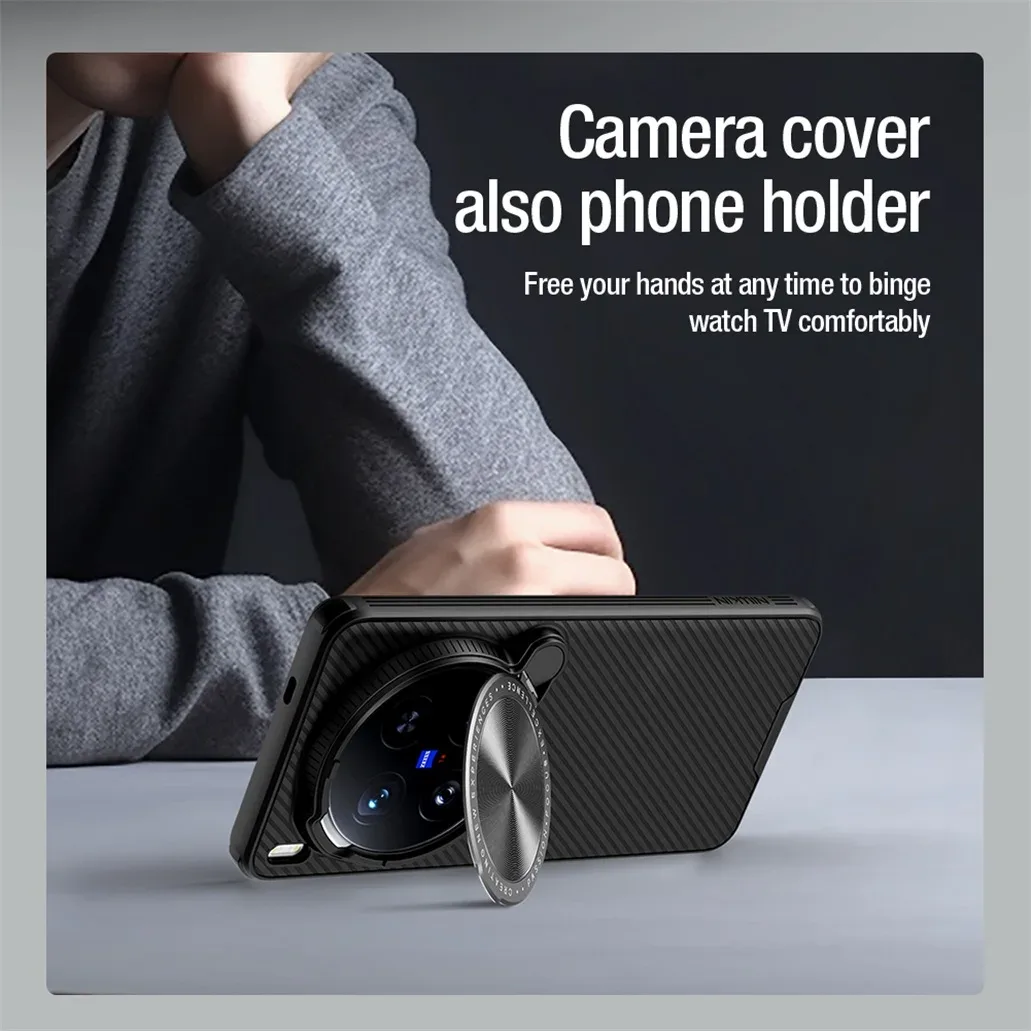 Чехол Nillkin Camshield Prop Magnetic для Vivo X200 Ultra (MagSafe)