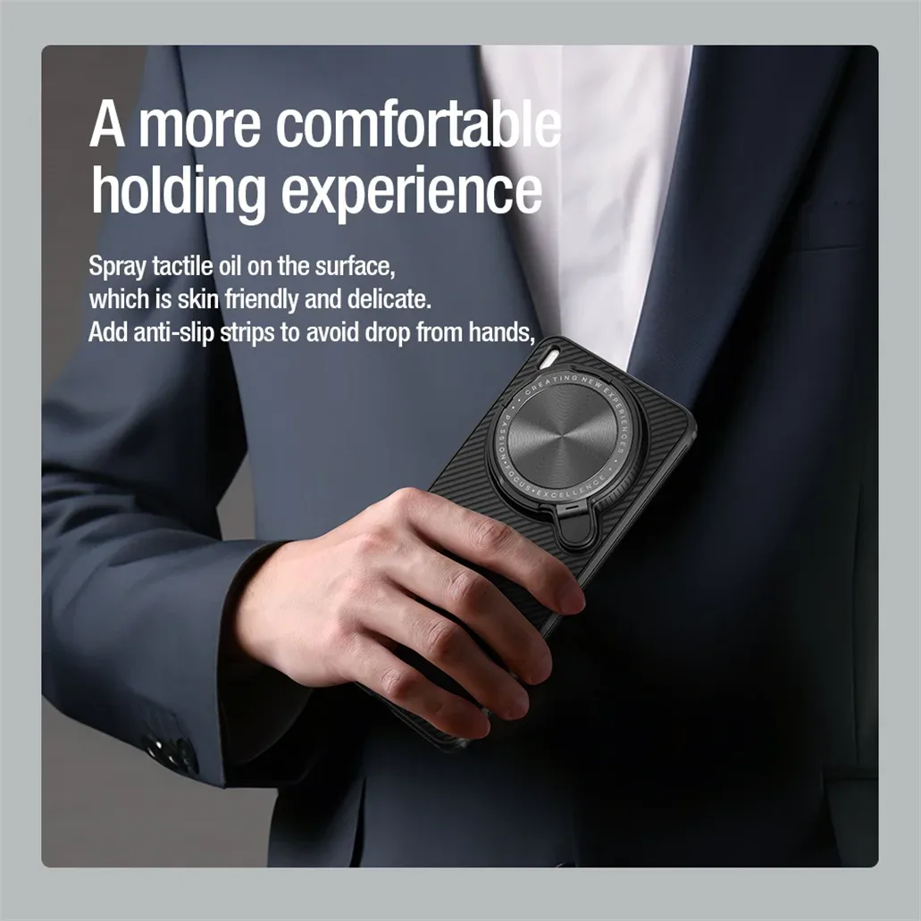 For Vivo X200 Ultra Case NILLKIN CamShield Prop Shockproof With Phone Holder Hinged Camera Protective Cover For Vivo X200 Ultra