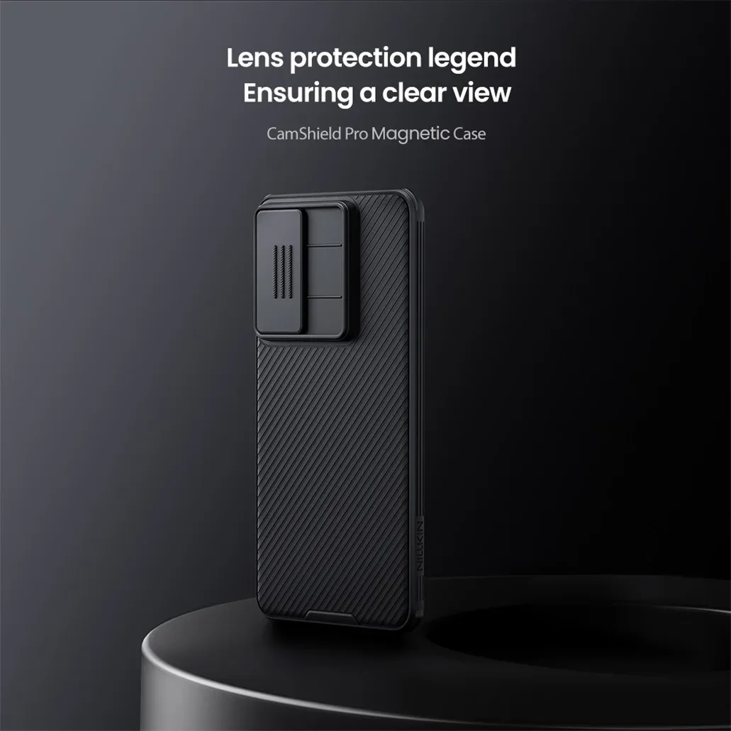 For Samsung Galaxy S25 Edge MagSafe Case NILLKIN CamShield Pro Shockproof Magnetic Case Slide Camera Cover For Samsung S25 Edge