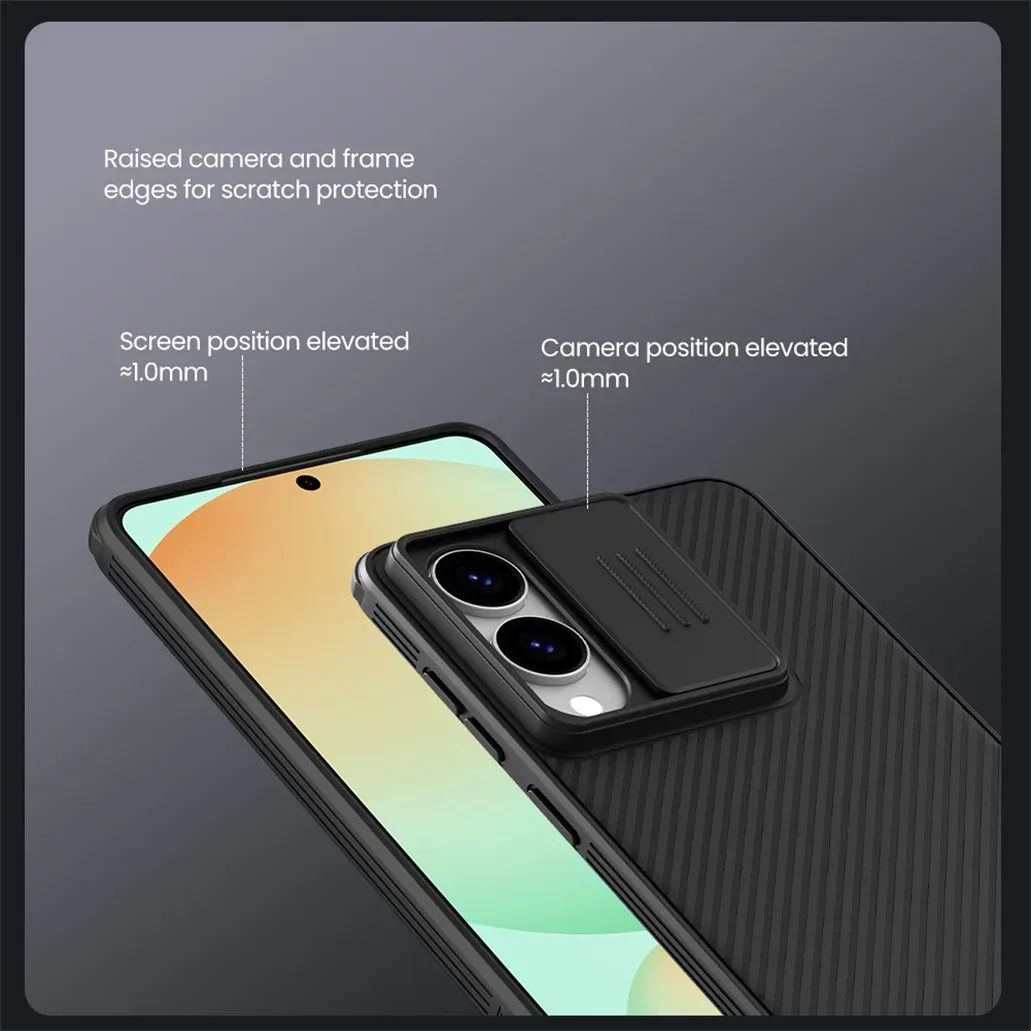 For Samsung Galaxy S25 Edge MagSafe Case NILLKIN CamShield Pro Shockproof Magnetic Case Slide Camera Cover For Samsung S25 Edge