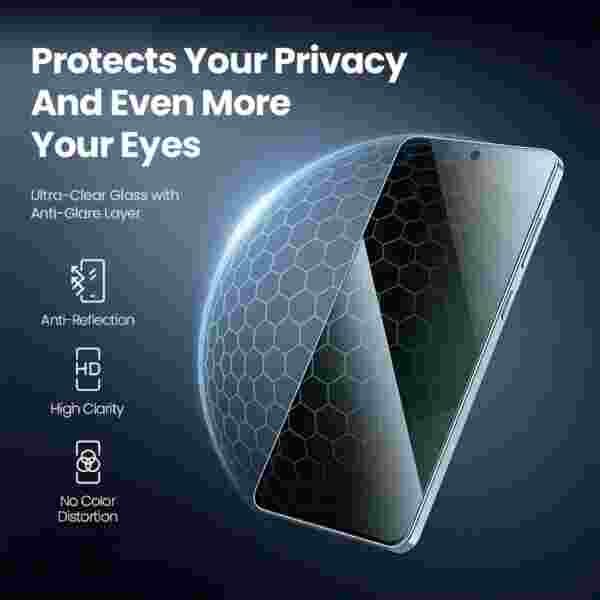 Защитное стекло Nillkin Guardian Full Coverage Privacy для Samsung Galaxy S25 Edge — изображение 4