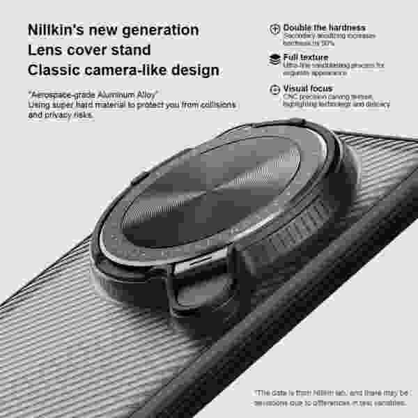 Чехол Nillkin Camshield Prop для Vivo X200 Ultra (Прозрачный) — изображение 3