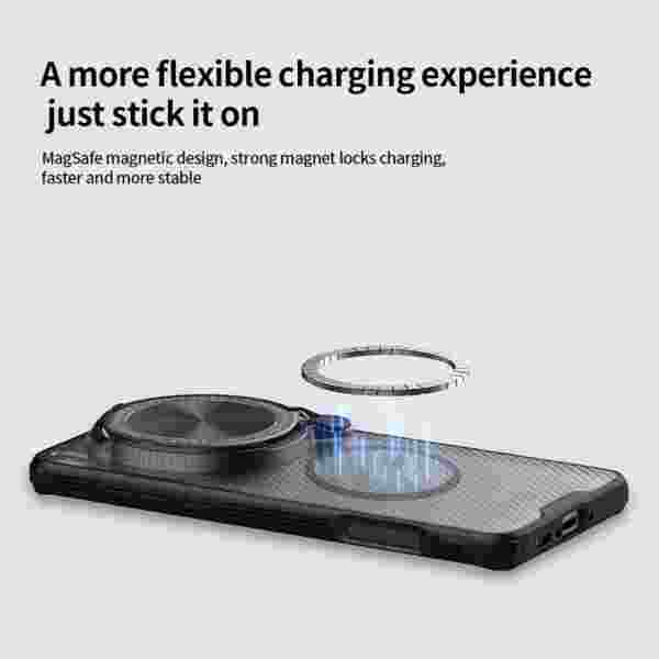 Чехол Nillkin Camshield Prop Magnetic для Vivo X200 Ultra (Прозрачный) — изображение 5