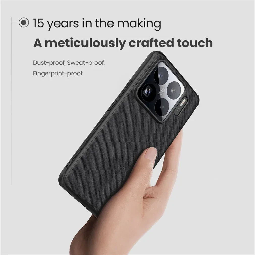 For Xiaomi 15S Pro MagSafe Case Nillkin Frosted Shield Pro Magnetic Wireless Charging Case Soft Edges Cover For Xiaomi 15S Pro
