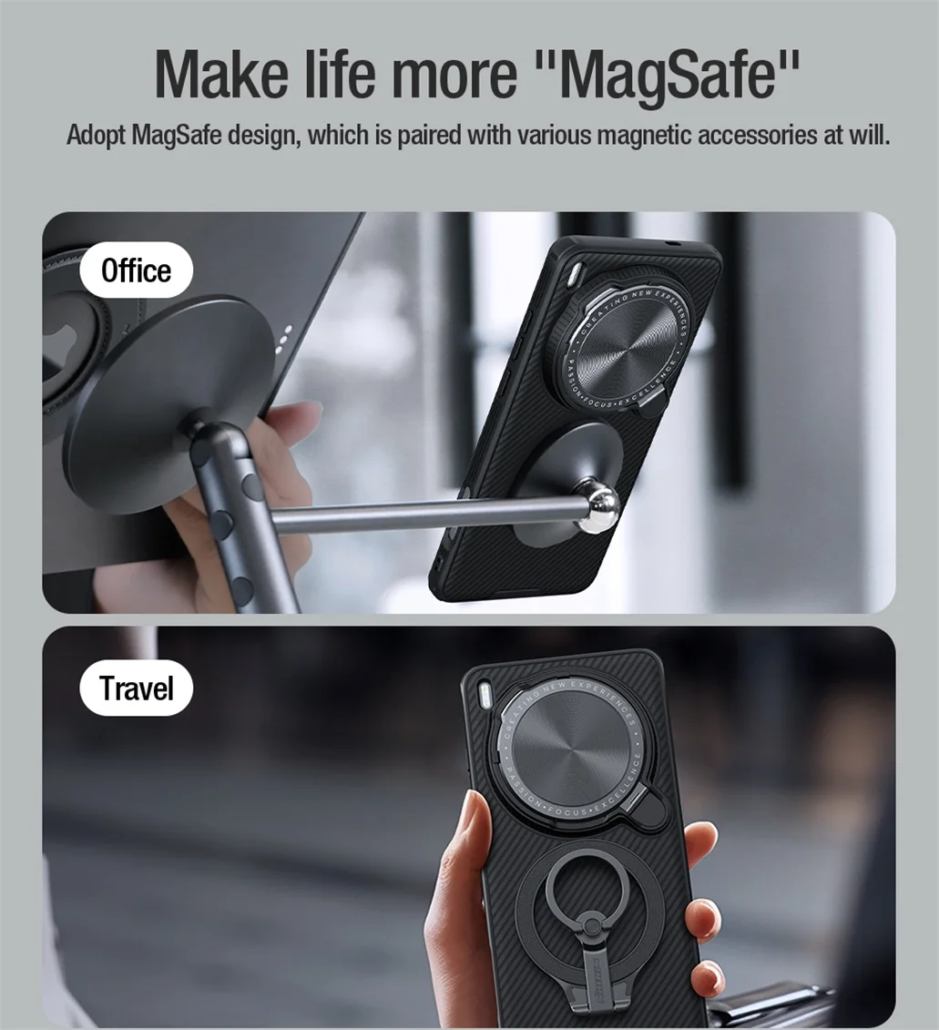 Чехол Nillkin Camshield Prop Magnetic для Vivo X200 Ultra (MagSafe)